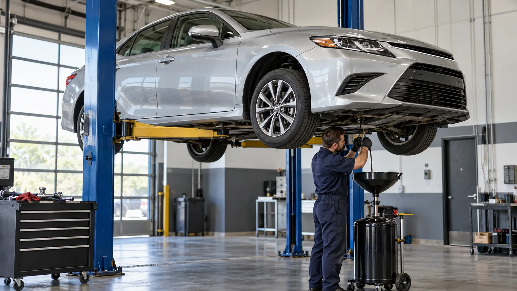 Engine oil maintenance